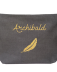 Personalized toiletry bag