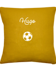 Personalized children's linen cushion