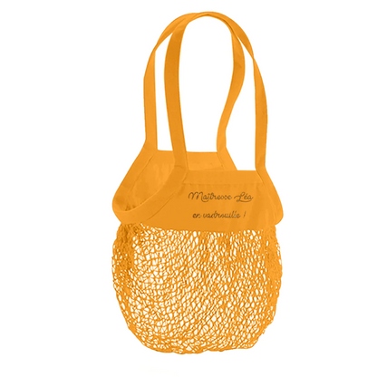 Sac filet personnalisé - Cadeau maîtresse