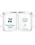 Mug personnalisé - Cadeau Maîtresse et Nounou