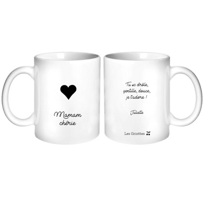 Mug personnalisé - Cadeau fête des mères