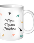 Mug personnalisé - Cadeau Maîtresse et Nounou