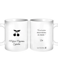 Mug personnalisé - Cadeau Maîtresse et Nounou