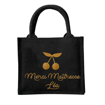 Cabas de plage personnalisé - Cadeau fête des mères
