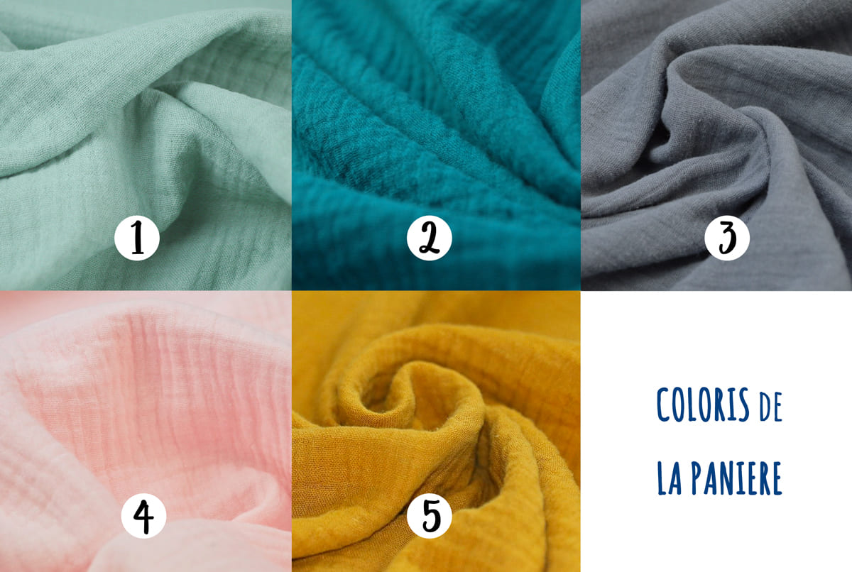 Panière personnalisée + Lingettes réutilisables