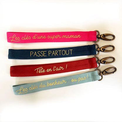 Porte clés personnalisé - Cadeau maîtresse