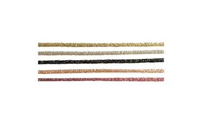 Bracelet personnalisé - Majuscule sur fil pailleté