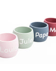 Personalized napkin ring - Painted wood