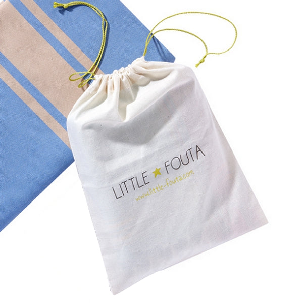 Fouta plate enfant personnalisable - Jaune fluo