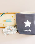 Personalized basket + Reusable wipes