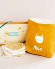 Personalized basket + Reusable wipes