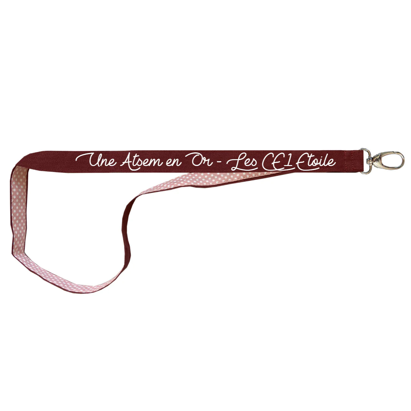 Porte clés personnalisé - Cadeau maîtresse