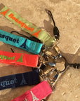 Large personalized key ring