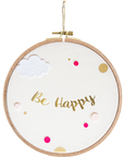 Personalized reverie wall drum round frame