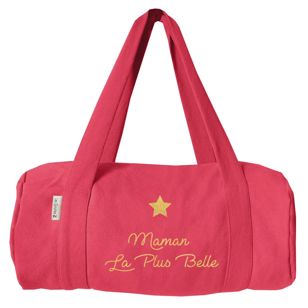 Personalized cotton sports bag - Mother&#39;s Day