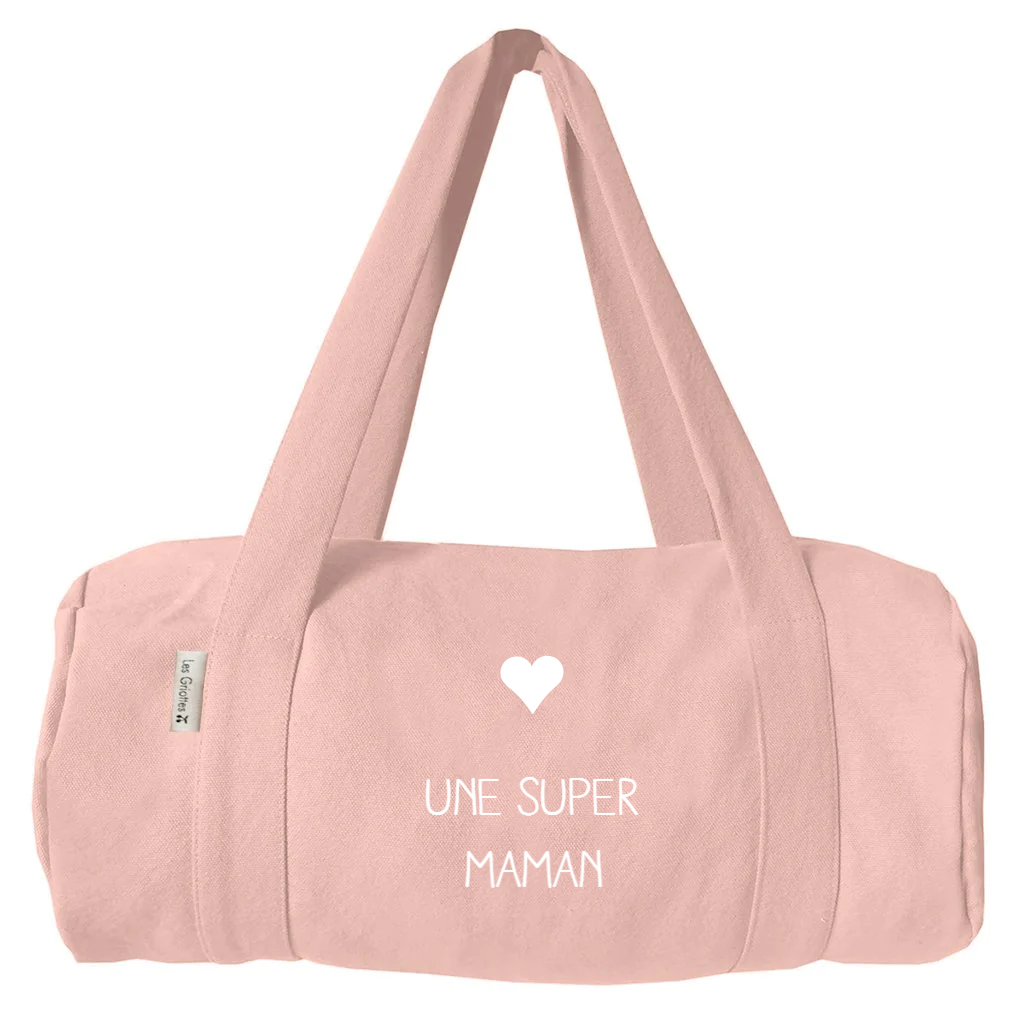 Sac de sport personnalisé coton - Cadeau fête des mères