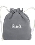 Sac à dos personnalisé bébé et enfant - Double gaze de coton