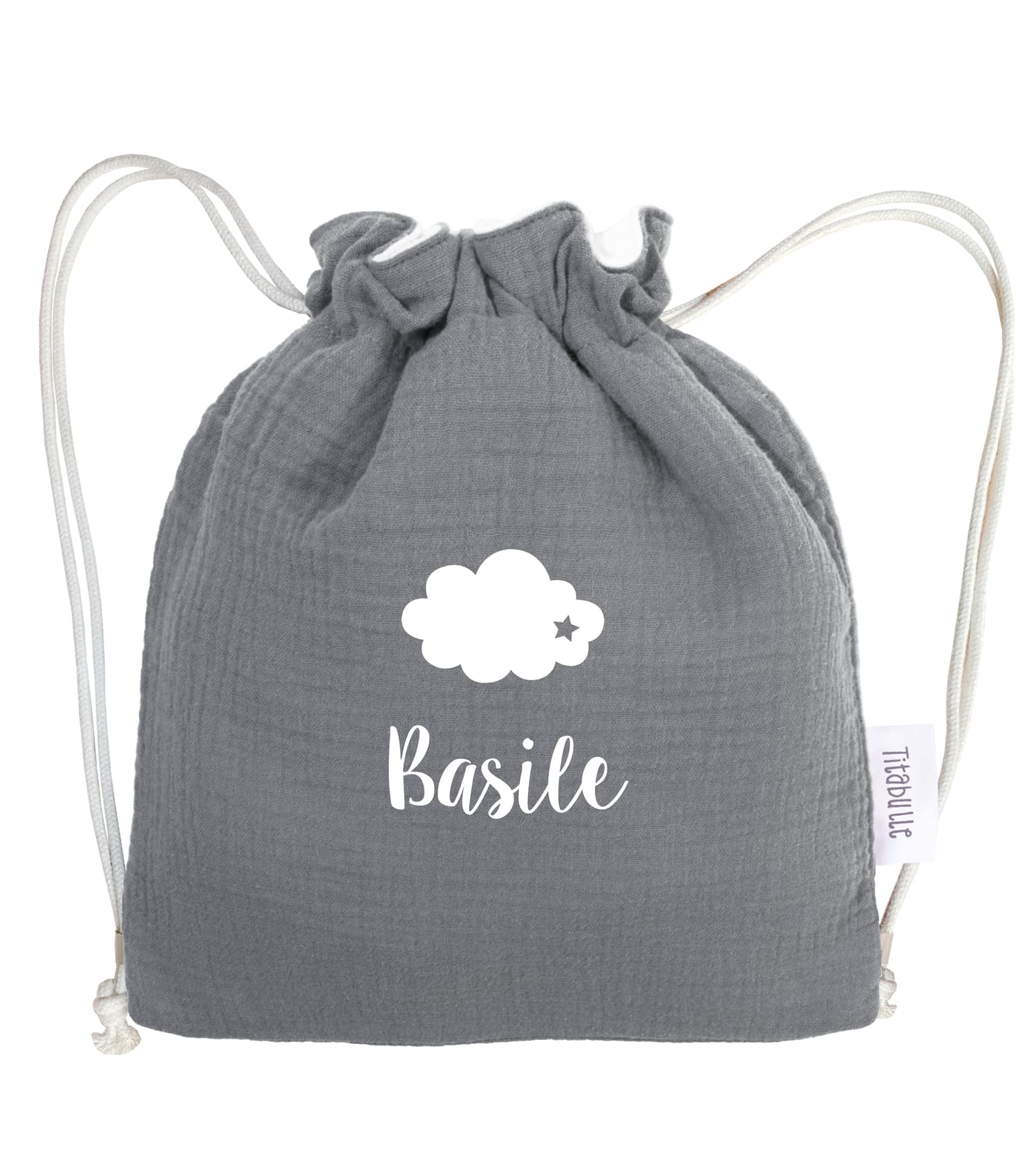 Sac à dos personnalisé bébé et enfant - Double gaze de coton