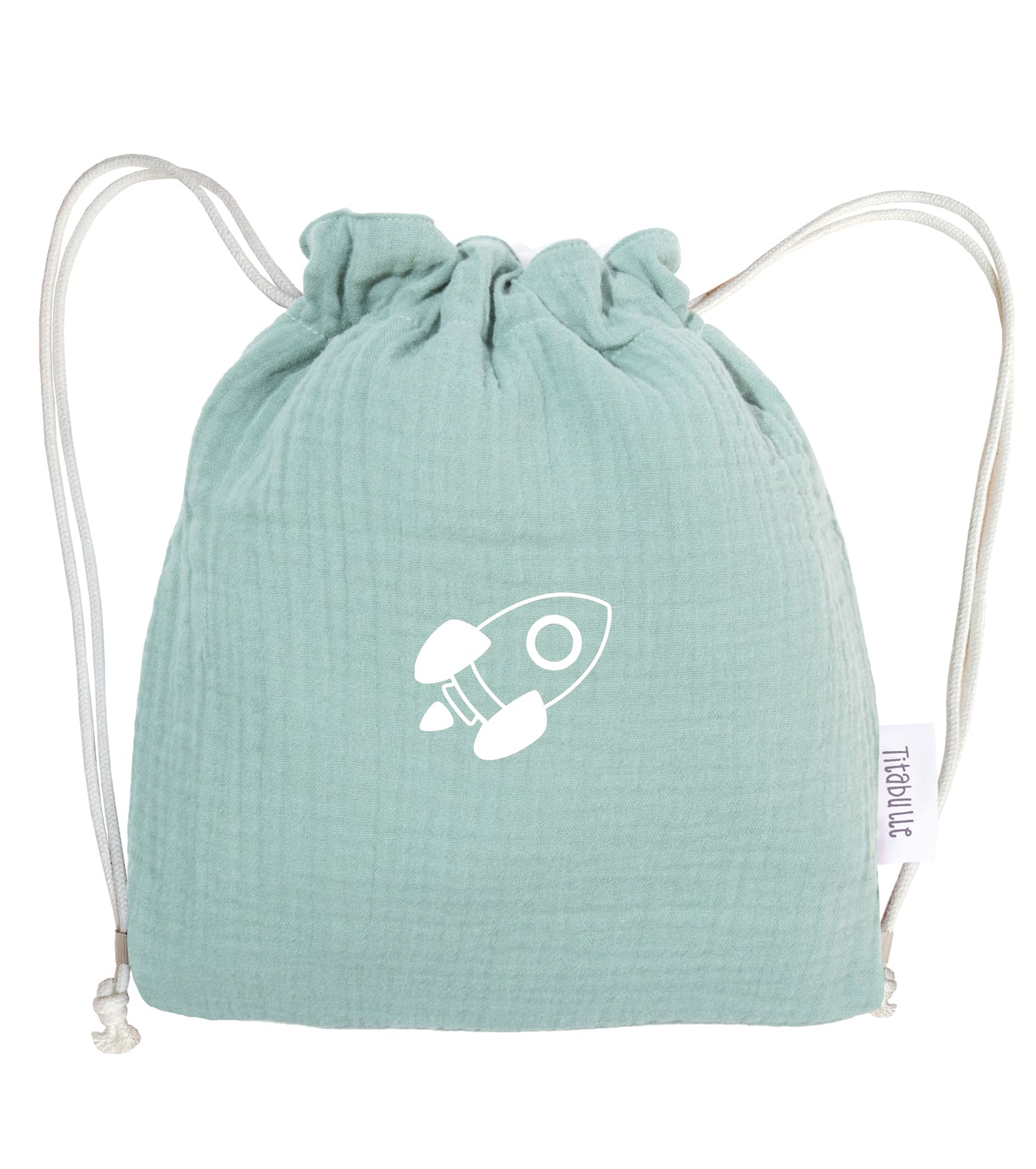 Sac à dos personnalisé bébé et enfant - Double gaze de coton