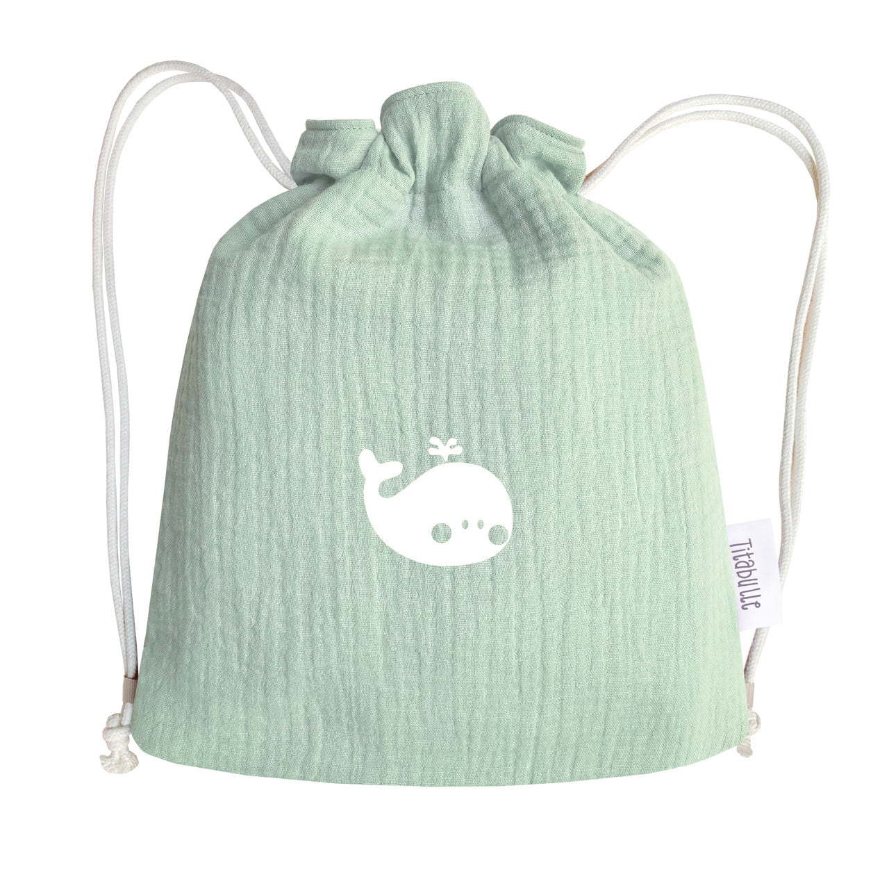 Sac à dos personnalisé bébé et enfant - Double gaze de coton Bio