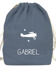 Personalized baby backpack - 100% Cotton