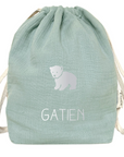 Personalized baby backpack - 100% Cotton