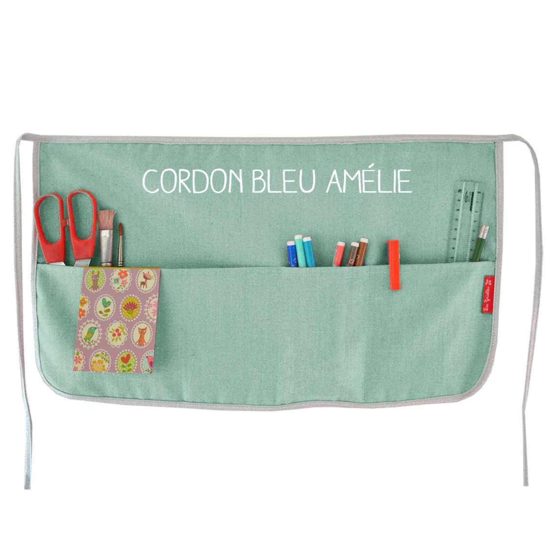 Tablier adulte personnalisé - Lin enduit