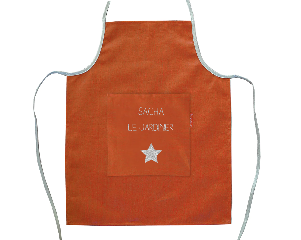 Personalized children&#39;s kitchen apron - COATED LIN