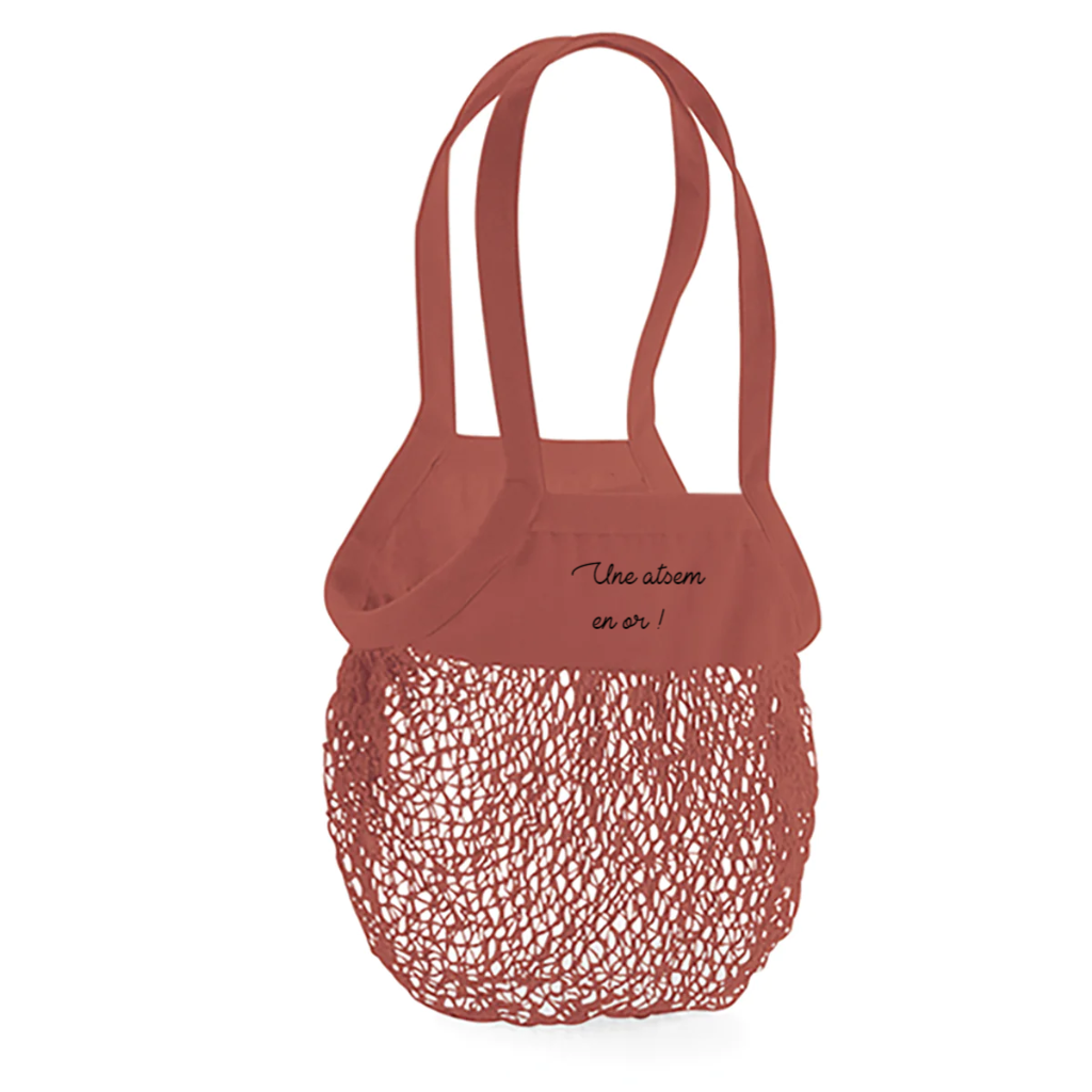 Personalized mesh bag