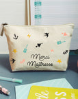 Pochette personnalisée "Merci"- Cadeau Maîtresse, Nounou, Atsem