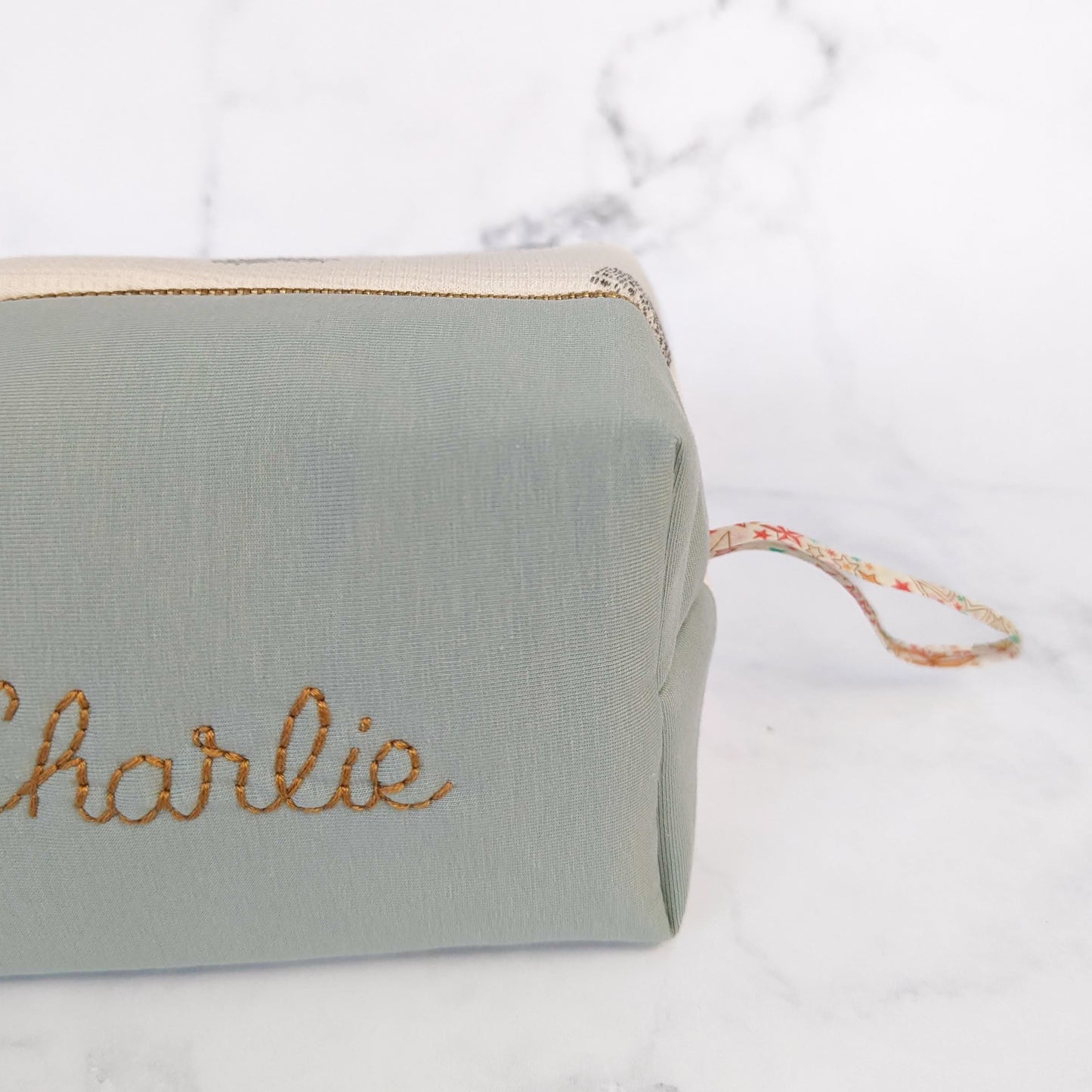 Trousse cube enfant personnalisée - Modèle Charlie