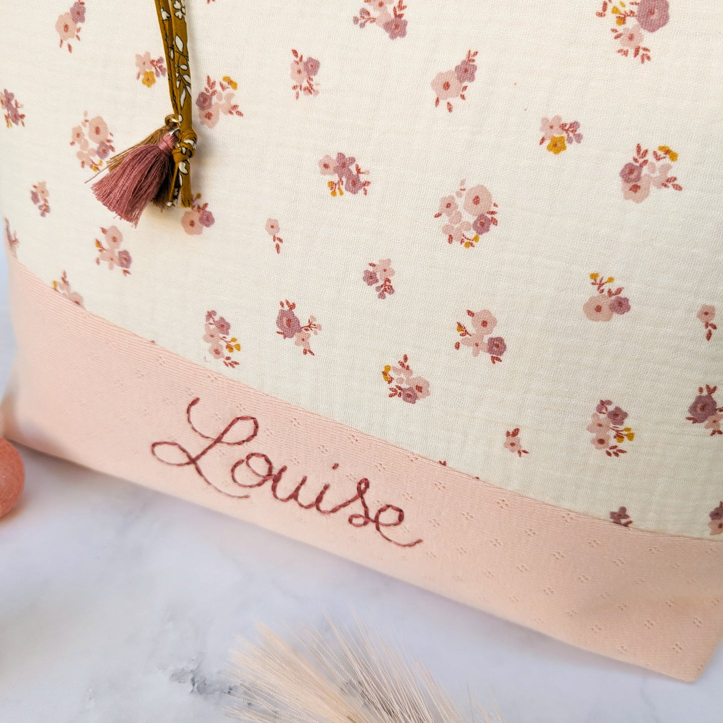 Grande trousse de toilette - Modèle Louise
