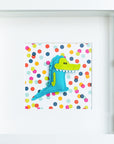 Tableau déco enfant et bébé personnalisé - Crocodile