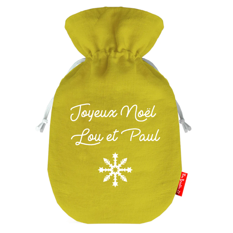 Personalized hot water bottle