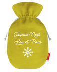 Personalized hot water bottle