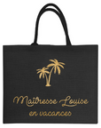 Cabas de plage personnalisé - Cadeau maîtresse