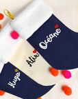 Personalized Christmas Sock - Fur