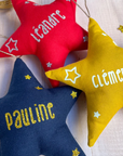 Christmas star - Phosphorescent customization, silver or glittery gold