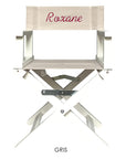 Director's chair already personalized with the first name Edouard