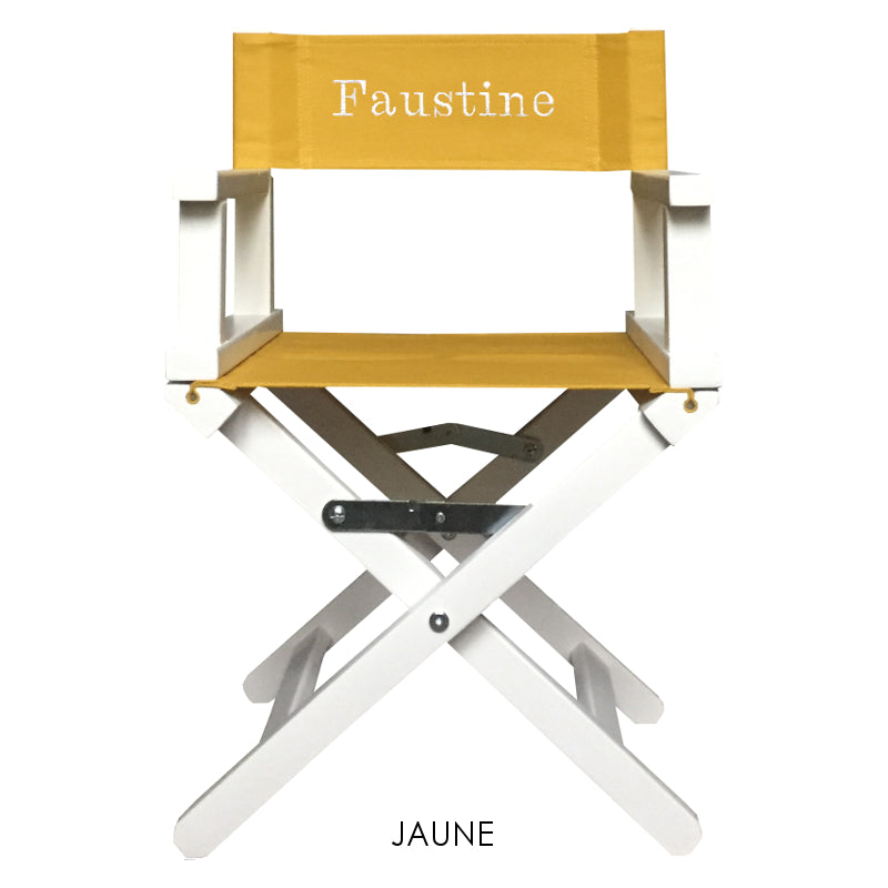 Fauteuil metteur en scène personnalisé