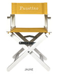 Director's chair already personalized with the first name Edouard