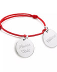 Bracelet personnalisé - Médailles Argent