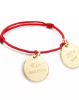 Personalized bracelet - Petits Trésors Gold plated