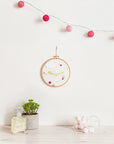 Personalized reverie wall drum round frame