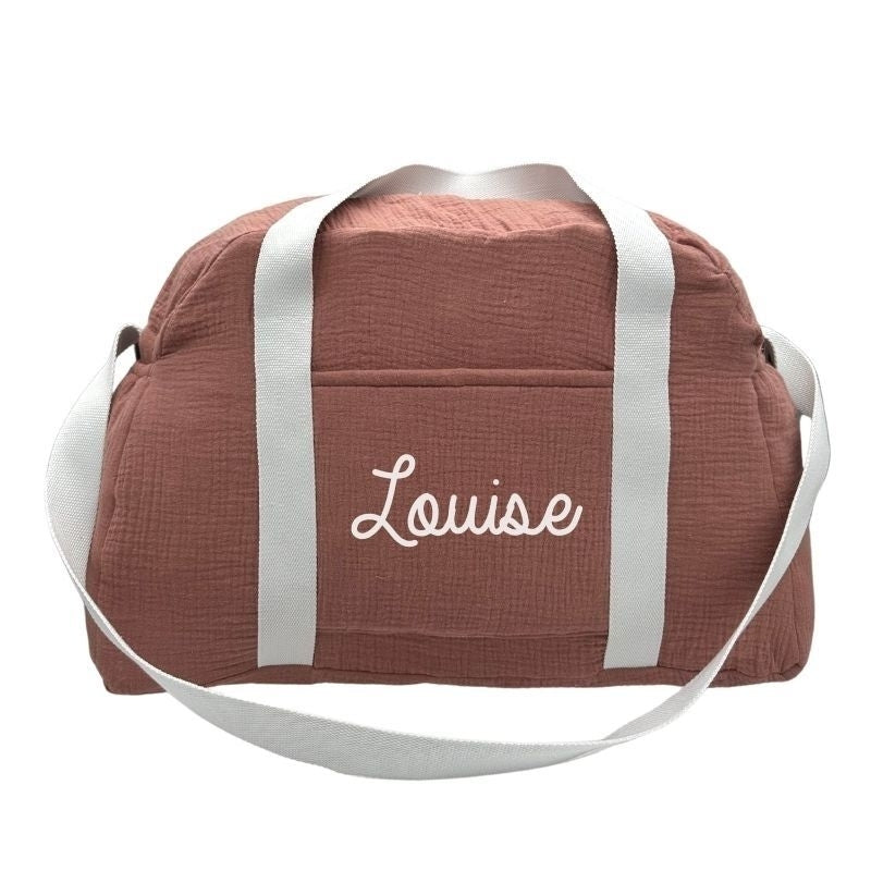 Sac à langer personnalisé - Double gaze de coton