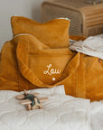 Personalized weekend bag - Linen and cotton