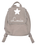 Personalized baby backpack - Cotton gauze model