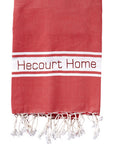 fouta-rouge-personnalisation-plage-soleil-bronzage-frange-artisanal