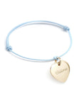 Personalized bracelet - Little Hearts Gold plated