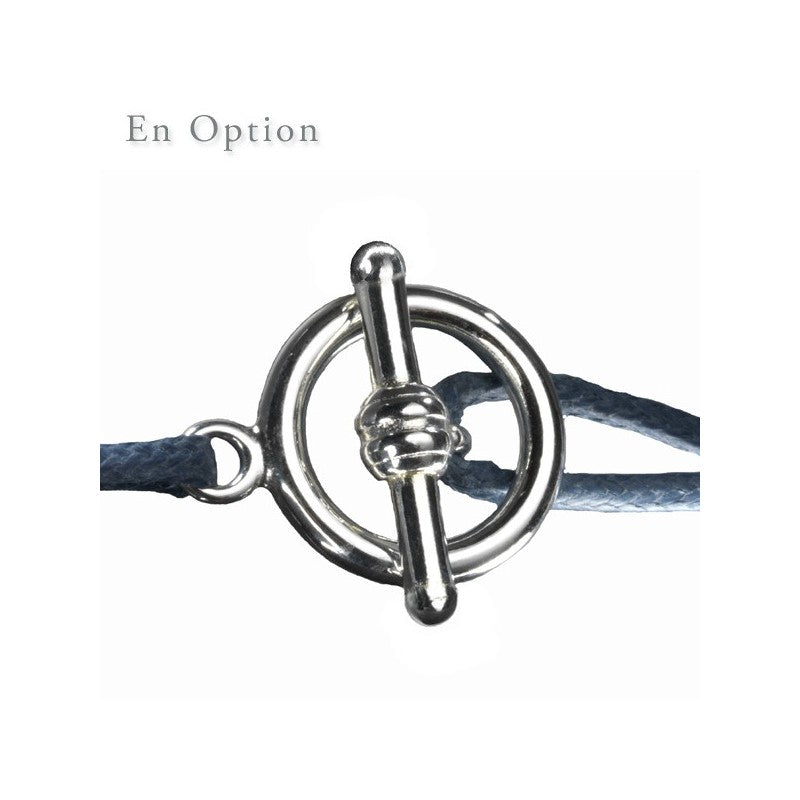 Bracelet personnalisé - Petits Cœurs Argent